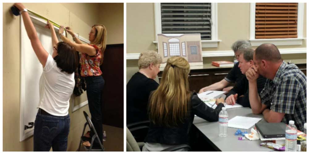 Budget Blinds Franchisees in Training